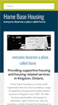 Mobile Screenshot of kingstonhomebase.ca